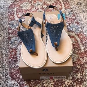 Sperry sandals.  New.